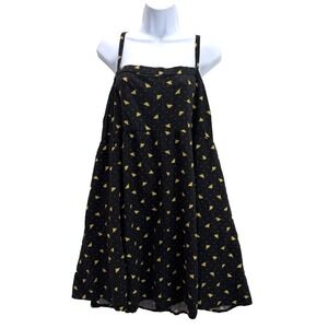 Torrid Women's Bumble Bee Mini Challis Sleeveless Sundress Size 2
